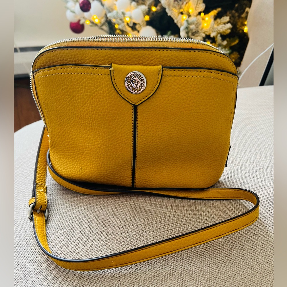 Anne Klein leather crossbody bag